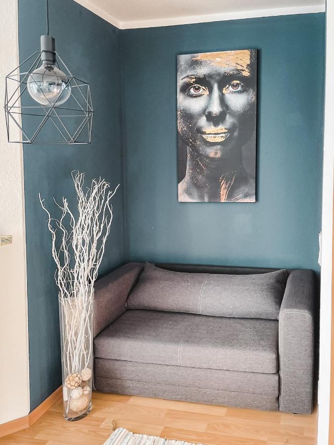 Schoene Wohnung, Eigene Terrasse, Privater Parkplatz, Wi-Fi, Waschmaschine, 3P Chemnitz Bagian luar foto