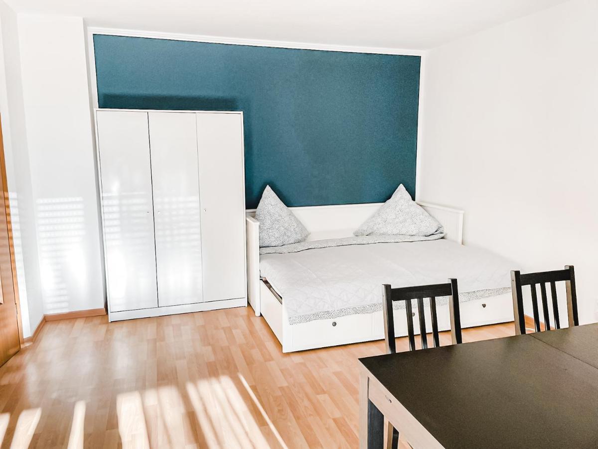 Schoene Wohnung, Eigene Terrasse, Privater Parkplatz, Wi-Fi, Waschmaschine, 3P Chemnitz Bagian luar foto
